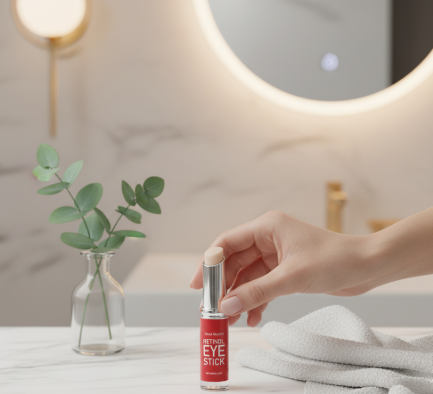Retinol Eye Cream Stick for bags, thinning, and tired-looking eyes